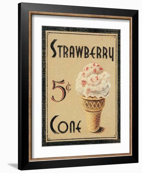 Malt Shop I-Catherine Jones-Framed Art Print