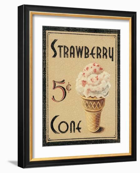 Malt Shop I-Catherine Jones-Framed Art Print