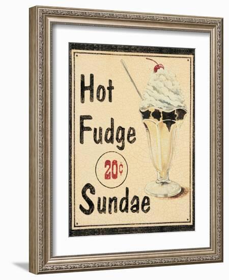 Malt Shop II-Catherine Jones-Framed Art Print