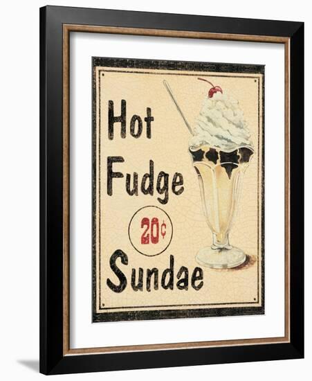 Malt Shop II-Catherine Jones-Framed Art Print