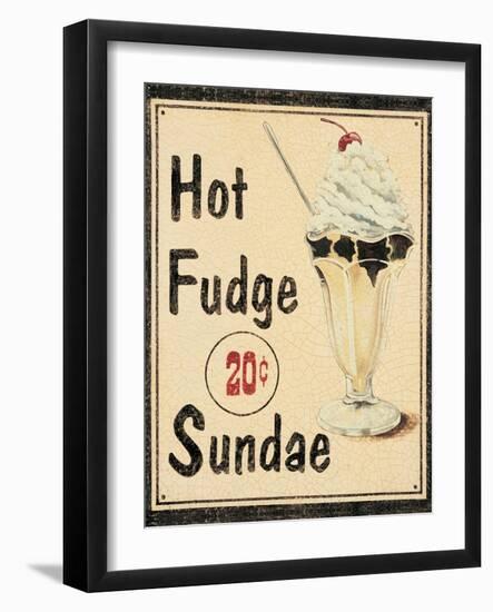 Malt Shop II-Catherine Jones-Framed Art Print