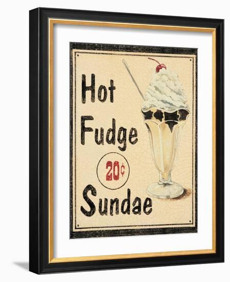 Malt Shop II-Catherine Jones-Framed Art Print