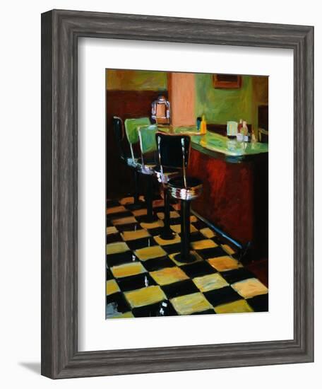 Malt Shop in Sequim-Pam Ingalls-Framed Giclee Print