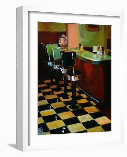 Malt Shop in Sequim-Pam Ingalls-Framed Giclee Print