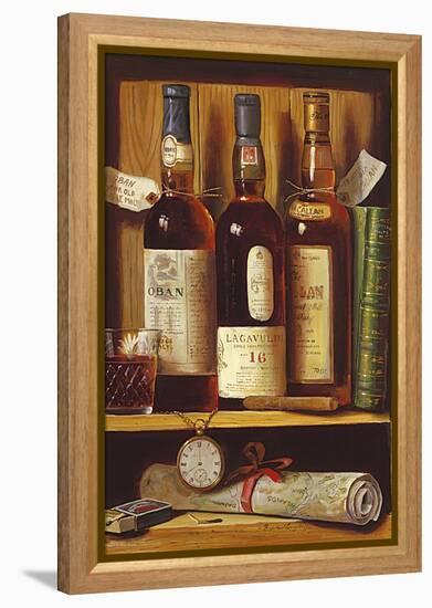 Malt Whiskey-Raymond Campbell-Framed Stretched Canvas