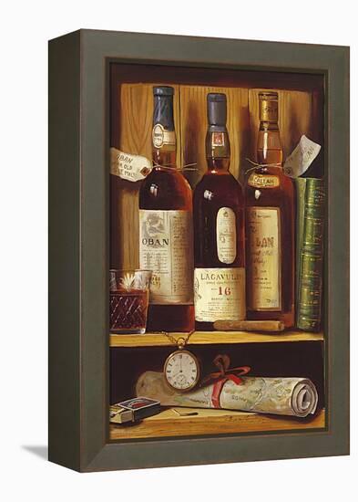 Malt Whiskey-Raymond Campbell-Framed Stretched Canvas