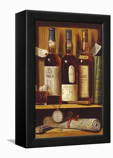 Malt Whiskey-Raymond Campbell-Framed Stretched Canvas