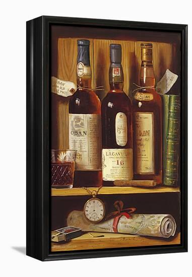 Malt Whiskey-Raymond Campbell-Framed Stretched Canvas