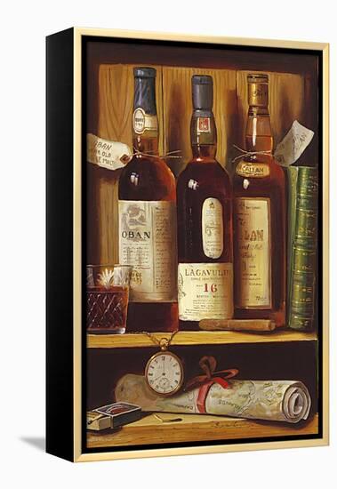 Malt Whiskey-Raymond Campbell-Framed Stretched Canvas