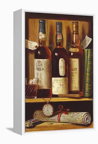 Malt Whiskey-Raymond Campbell-Framed Stretched Canvas