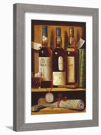 Malt Whiskey-Raymond Campbell-Framed Art Print