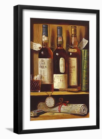 Malt Whiskey-Raymond Campbell-Framed Art Print