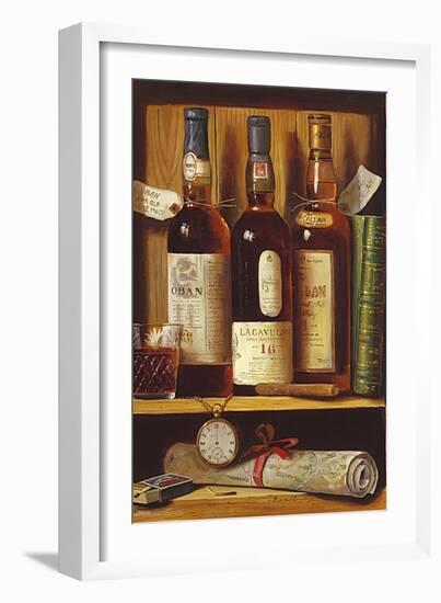 Malt Whiskey-Raymond Campbell-Framed Art Print