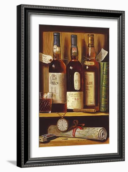 Malt Whiskey-Raymond Campbell-Framed Art Print