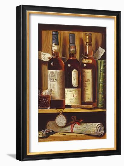 Malt Whiskey-Raymond Campbell-Framed Art Print