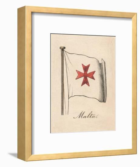 'Malta', 1838-Unknown-Framed Giclee Print