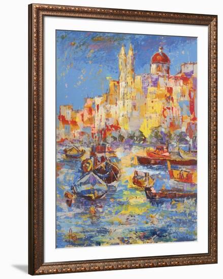 Malta-Luigi Florio-Framed Art Print