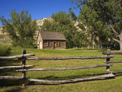 Maltese Cross Cabin Theodore Roosevelt National Park Medora North Dakota Usa Photographic Print Richard Cummins Art Com