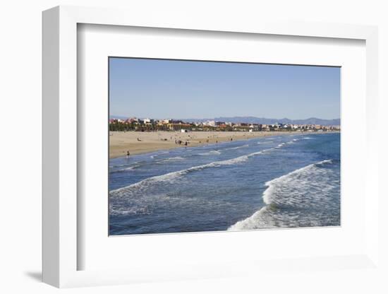 Malvarrosa Beach, Valencia, Spain, Europe-Michael Snell-Framed Photographic Print