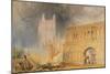 Malvern Abbey and Gate, Worcestershire, C.1830-J. M. W. Turner-Mounted Giclee Print