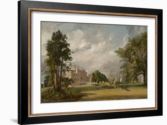 Malvern Hall, 1821 (Oil on Canvas)-John Constable-Framed Giclee Print