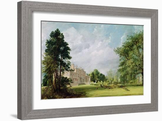 Malvern Hall, Warwickshire, 1821-John Constable-Framed Giclee Print