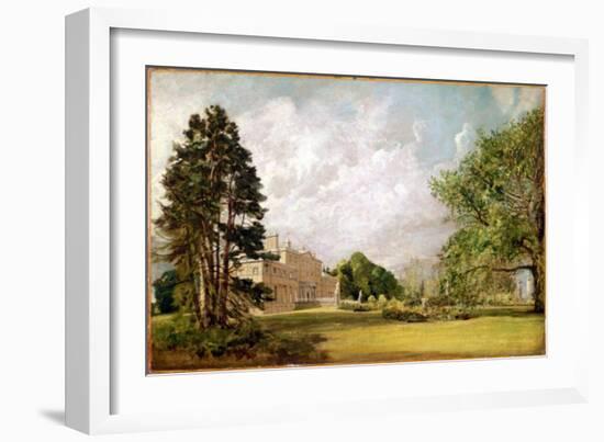 Malvern Hall, Warwickshire, c.1820-21-John Constable-Framed Giclee Print