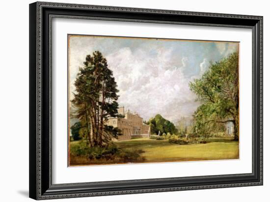 Malvern Hall, Warwickshire, c.1820-21-John Constable-Framed Giclee Print