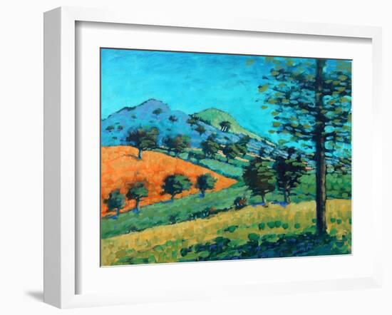 Malvern Hills-Paul Powis-Framed Giclee Print