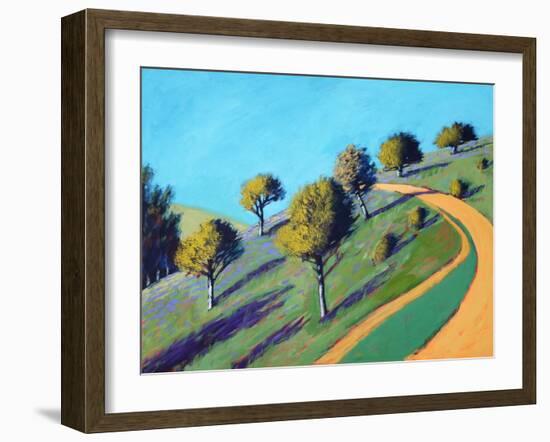 Malvern Spring, 2021 (acrylic on board)-Paul Powis-Framed Giclee Print