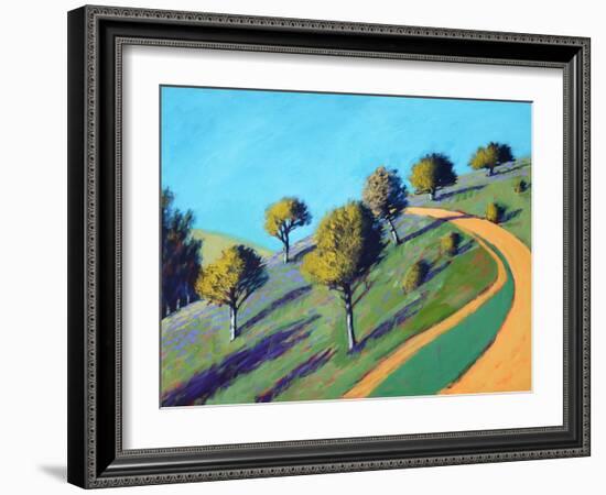 Malvern Spring, 2021 (acrylic on board)-Paul Powis-Framed Giclee Print