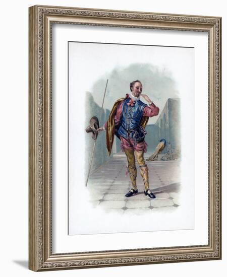 Malvolio, 1891-Daniel Maclise-Framed Giclee Print