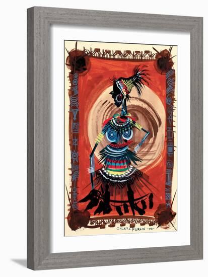 Mama Africa, 2003-Oglafa Ebitari Perrin-Framed Giclee Print