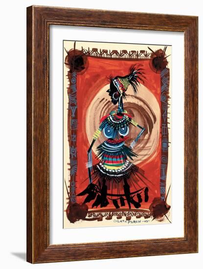 Mama Africa, 2003-Oglafa Ebitari Perrin-Framed Giclee Print