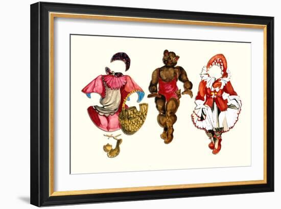 Mama Bear Paper Doll-Zelda Fitzgerald-Framed Art Print