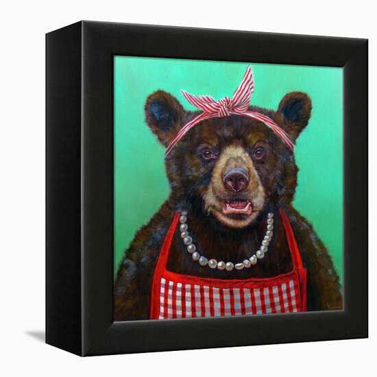 Mama Bear-Lucia Heffernan-Framed Stretched Canvas