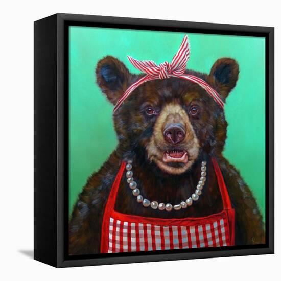 Mama Bear-Lucia Heffernan-Framed Stretched Canvas