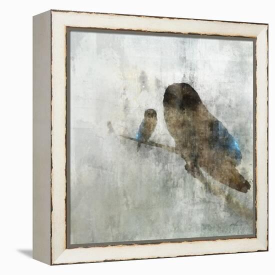 Mama Owl and Baby-Ken Roko-Framed Stretched Canvas