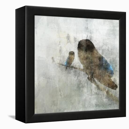 Mama Owl and Baby-Ken Roko-Framed Stretched Canvas
