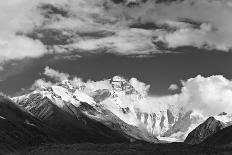 Tibet: Mount Everest-mamahoohooba-Framed Premier Image Canvas