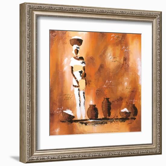 Maman et Moi I-Johanna-Framed Art Print