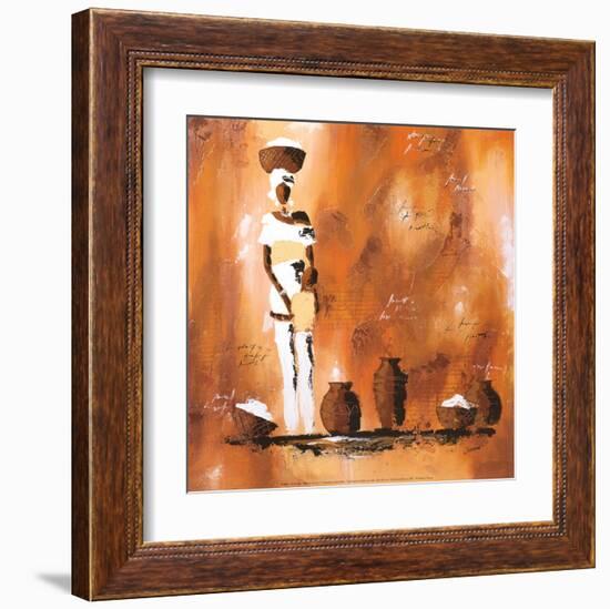 Maman et Moi I-Johanna-Framed Art Print