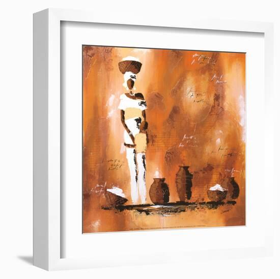 Maman et Moi I-Johanna-Framed Art Print