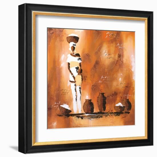 Maman et Moi I-Johanna-Framed Art Print