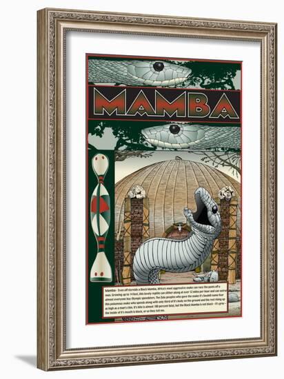 Mamba-Wilbur Pierce-Framed Art Print