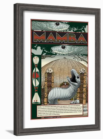 Mamba-Wilbur Pierce-Framed Art Print