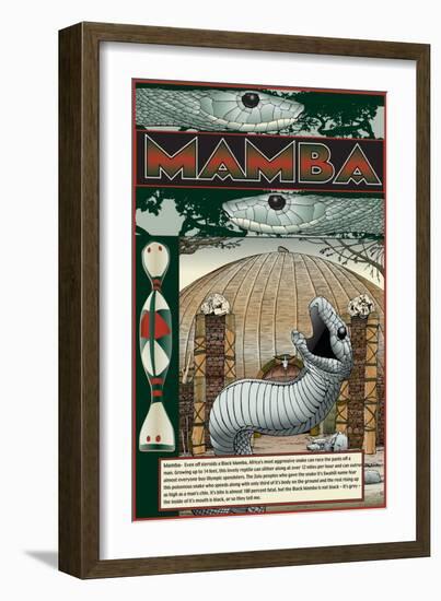 Mamba-Wilbur Pierce-Framed Art Print