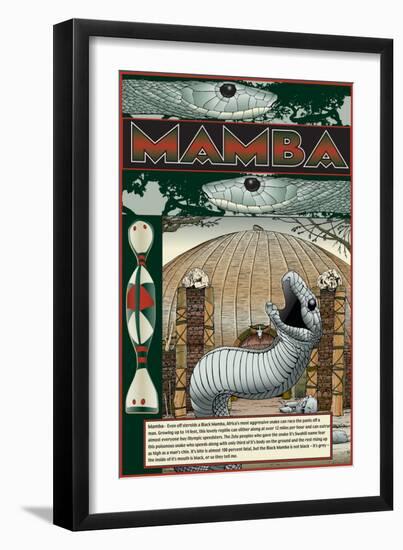 Mamba-Wilbur Pierce-Framed Art Print