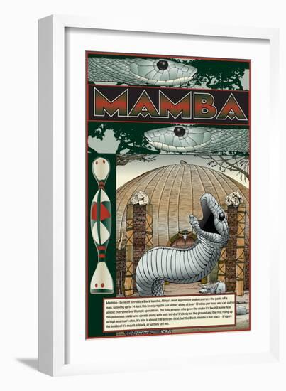 Mamba-Wilbur Pierce-Framed Art Print