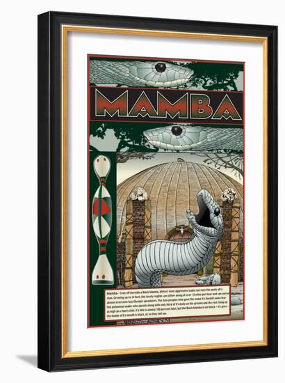 Mamba-Wilbur Pierce-Framed Art Print